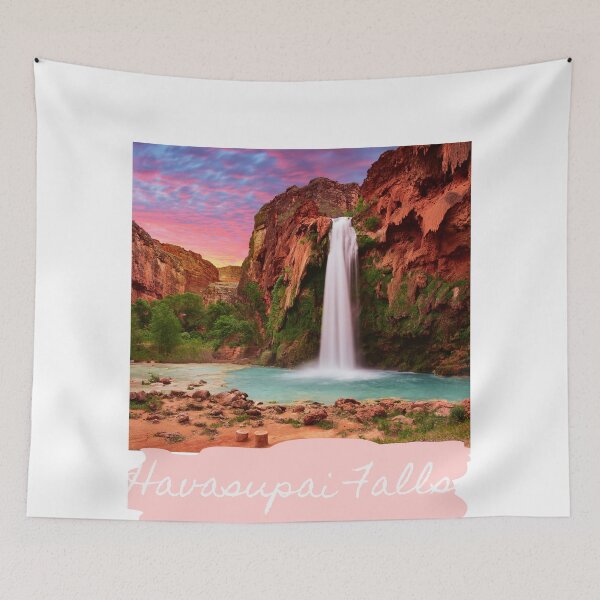 Item preview, Havasupai Falls. Mist me with that waterfall magic. designed and sold by trintae.