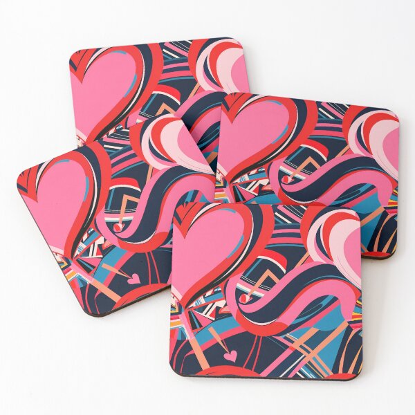 Item preview, Hearts Pattern 3 designed and sold by Domo-Design.