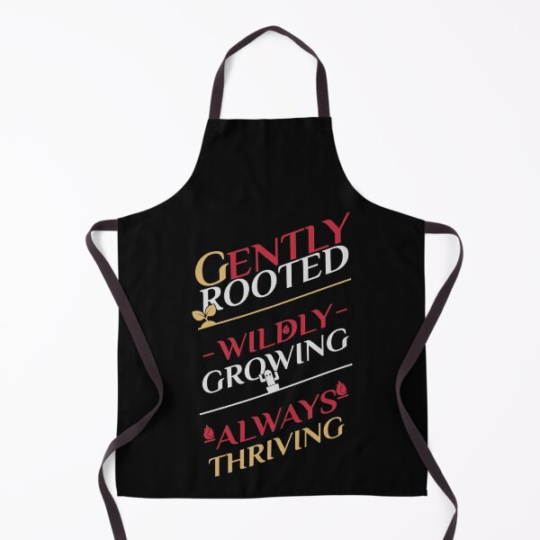 Item preview, Text: Gently Rooted, Wildly Growing, Always Thriving designed and sold by Milena R..