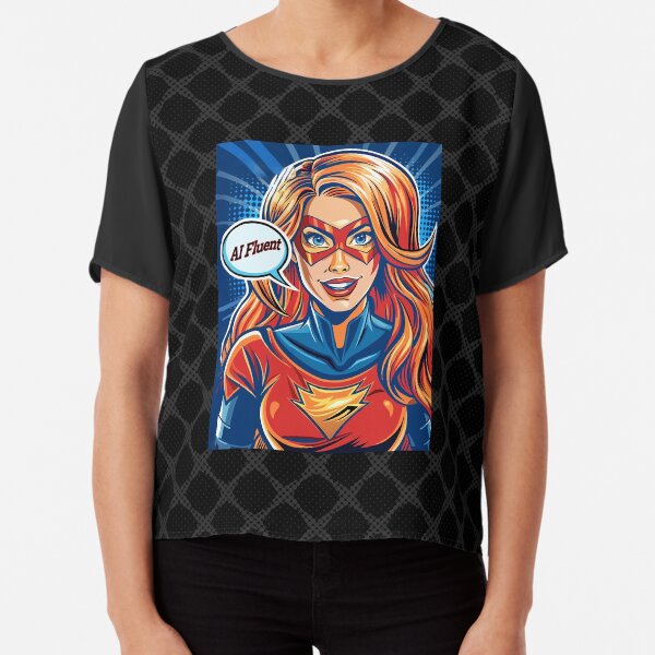 Item preview, AI Fluent Superhero, v2. designed and sold by UltraQuirky.