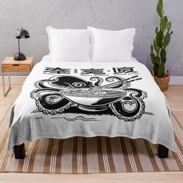 Item preview, Oktopus Eats Ramen Japan Retro Ukiyo-e designed and sold by LuminOrb.