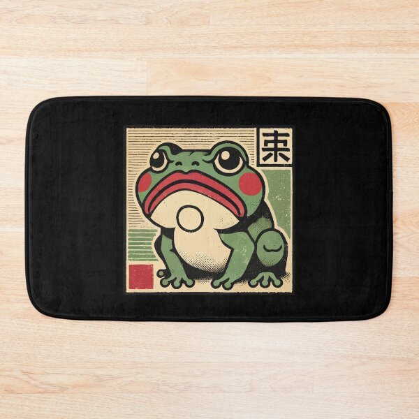 Item preview, Funny Japanese Ukiyo-e Meme Frog designed and sold by LuminOrb.