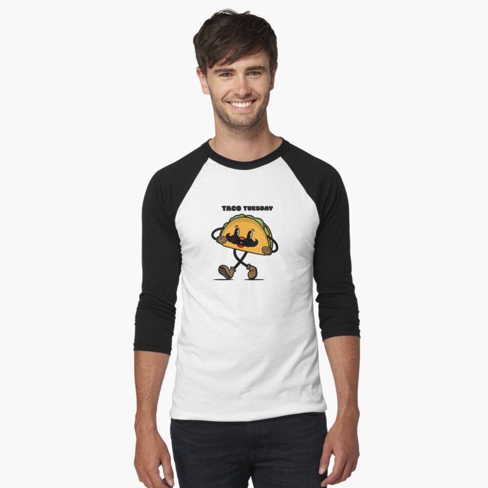 Item preview, Baseball ¾ Sleeve T-Shirt designed and sold by VinbraDesigns.
