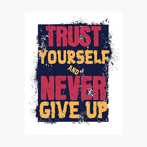 Item preview, TRUST YOURSELF designed and sold by AJCIShop.