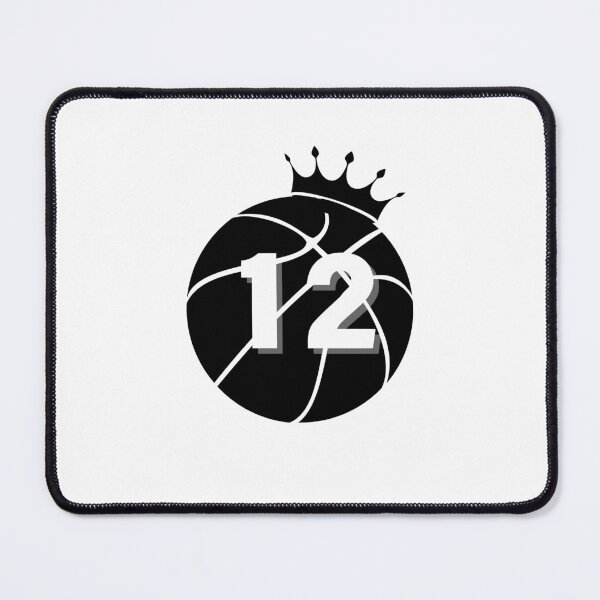 Item preview, Crowned Basketball With The Number 12 designed and sold by armzysgm.