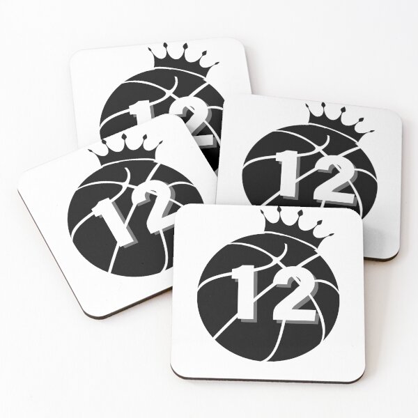 Item preview, Crowned Basketball With The Number 12 designed and sold by armzysgm.