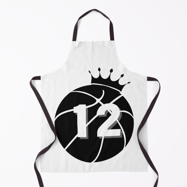 Item preview, Crowned Basketball With The Number 12 designed and sold by armzysgm.