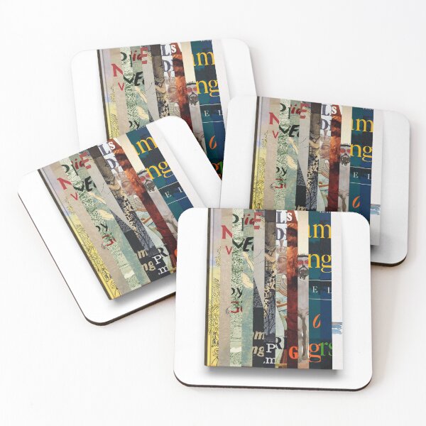 Item preview, William Golding - Abstract Book Cover Print - Literary Gift designed and sold by Mr Mustard Prints.