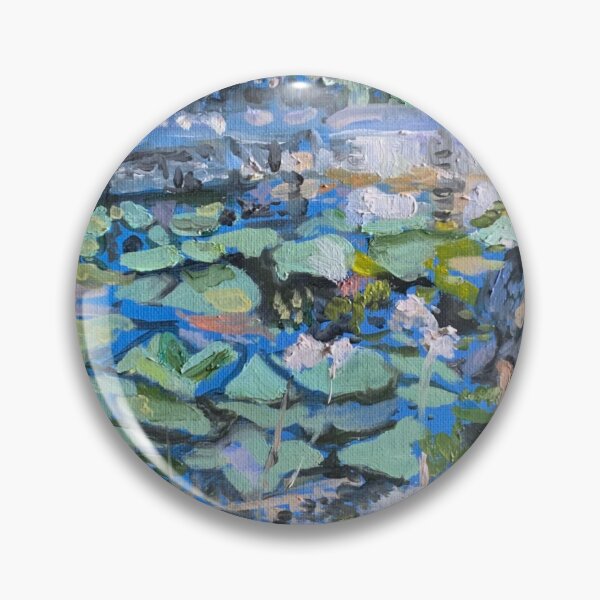 Item preview, Lillies on the Pond Rockery, Chelsea Physic Garden  designed and sold by racheldittrich.