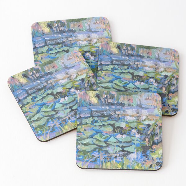 Item preview, Lillies on the Pond Rockery, Chelsea Physic Garden  designed and sold by racheldittrich.