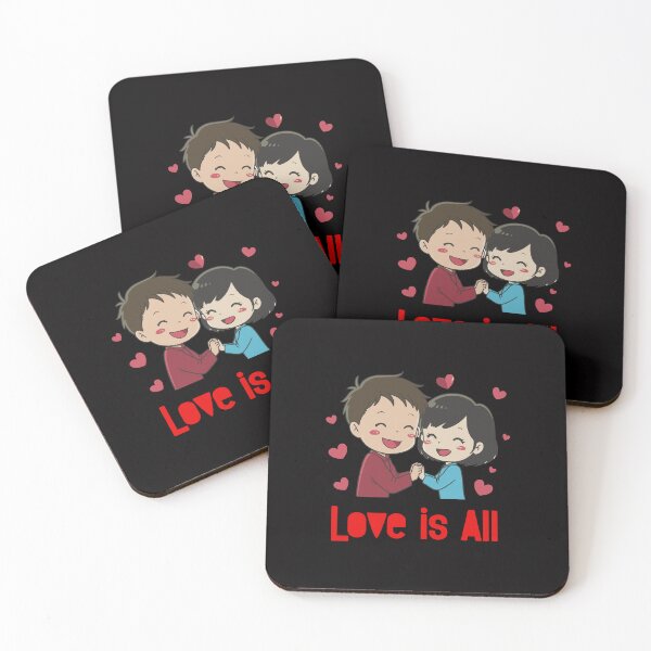 Item preview, Love is all valentines day designed and sold by CoolCrazyQuirky.