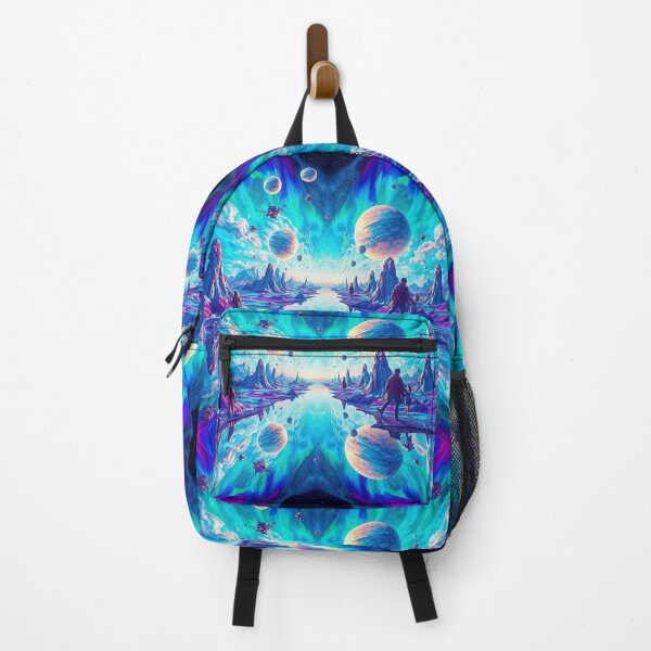 Item preview, "Cosmic Journey Through a Vibrant Alien Landscape" designed and sold by NSB-Design.