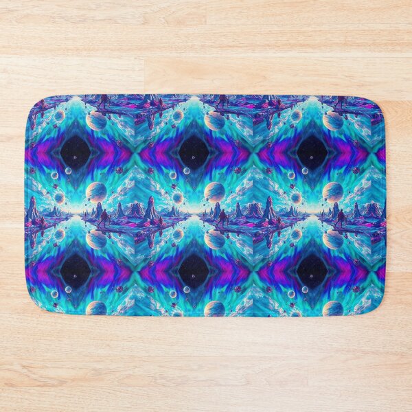 Item preview, "Cosmic Journey Through a Vibrant Alien Landscape" designed and sold by NSB-Design.