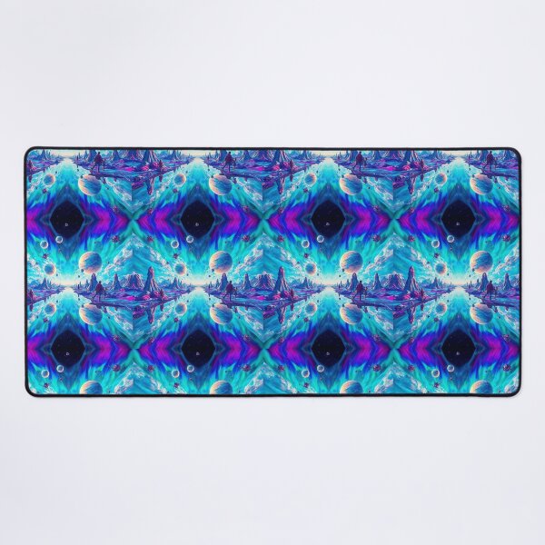 Item preview, "Cosmic Journey Through a Vibrant Alien Landscape" designed and sold by NSB-Design.
