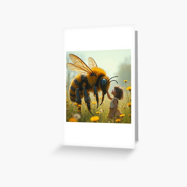 Item preview, Giant Mechanical Bee Friend - What Could Go Wrong designed and sold by shakespeare1212.