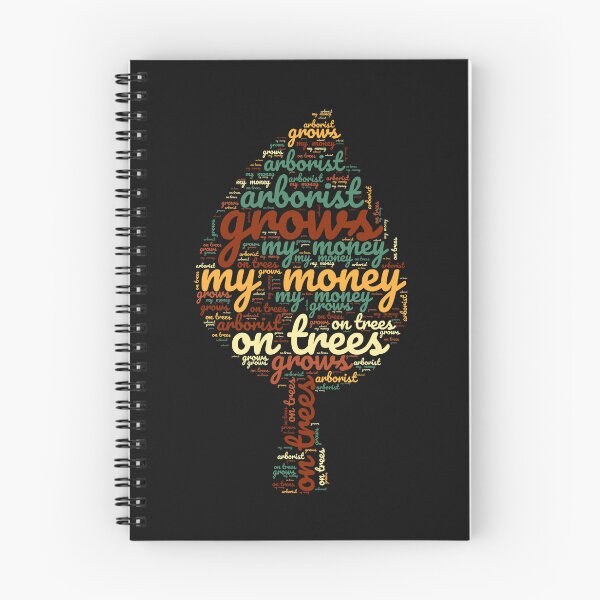 Item preview,  My Money Grows on Trees – Arborist Word Art designed and sold by GGtiger.