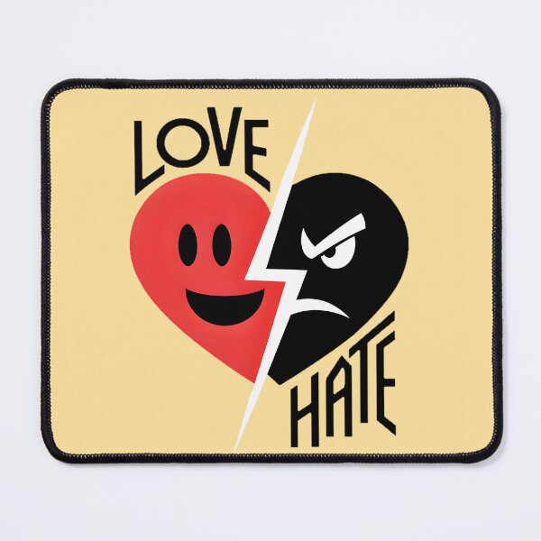 Item preview, Love And Hate Duality designed and sold by AlphaTeez.
