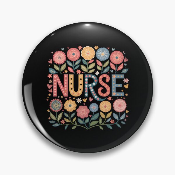 Item preview, Floral Nurse Design for Nursing Students & Professionals designed and sold by zbox1.