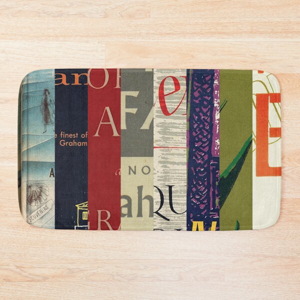 Item preview, Graham Greene - Abstract Book Cover Print - Literary Gift designed and sold by Mr Mustard Prints.