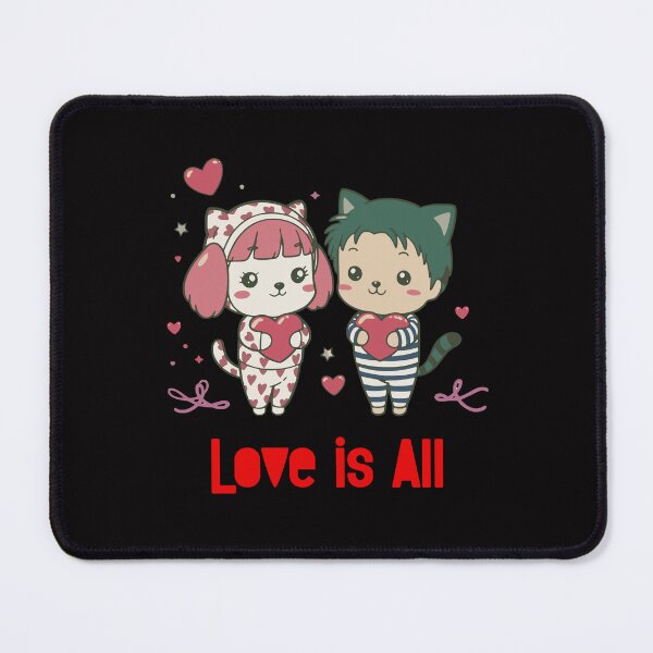 Item preview, Love is All Valentine's Day Love Design designed and sold by CoolCrazyQuirky.