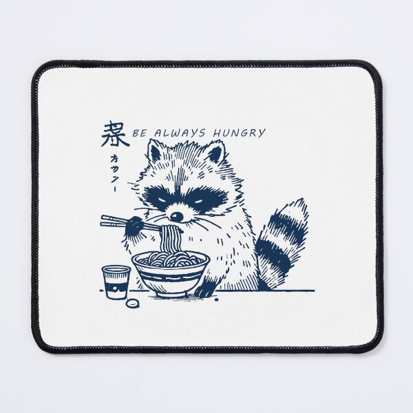 Item preview, Ramen Noodles Kawaii Raccoon Anime Streetwear designed and sold by LuminOrb.
