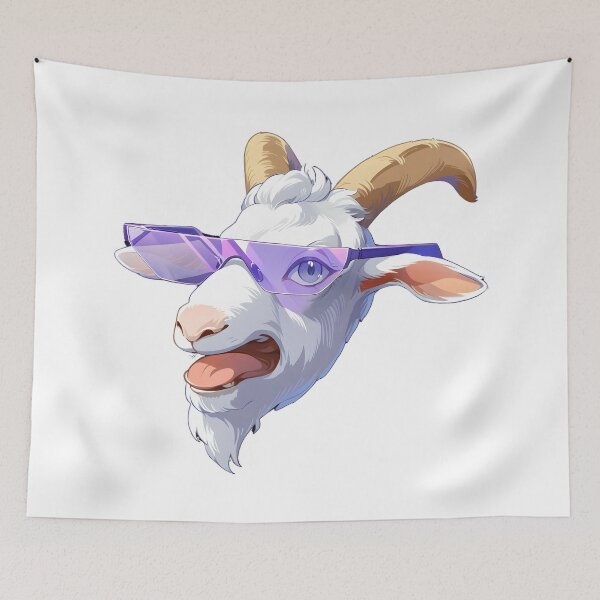 Item preview, Goatemotey Twitch Emote Anime designed and sold by TortoiseMan.