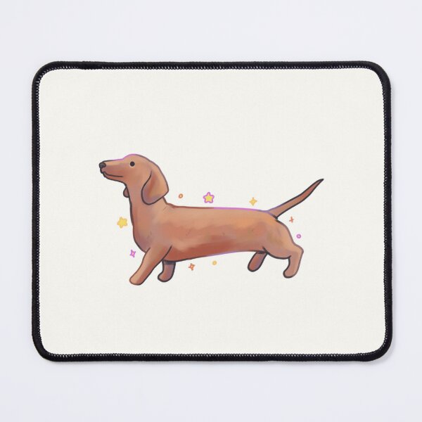 Item preview, Dachshund illustration designed and sold by Mayarartsy.