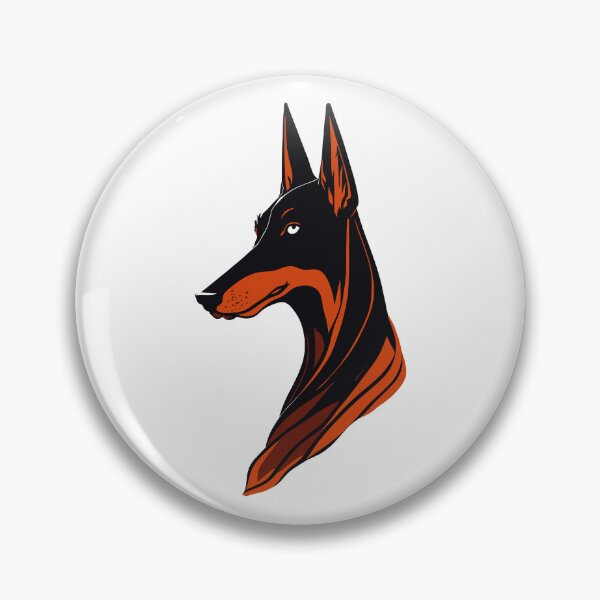 Item preview, natural ear doberman pinscher barkist designed and sold by ramwebroom.