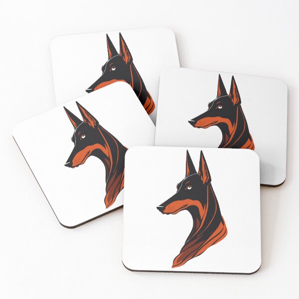 Item preview, natural ear doberman pinscher barkist designed and sold by ramwebroom.