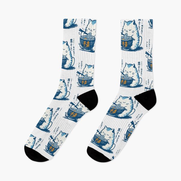 Item preview, Kawaii Cats Ramen Noodles Japan Retro Ukiyo-e designed and sold by LuminOrb.