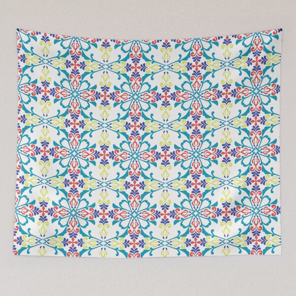 Item preview, Great damask floral pattern, Turkish tiles and Spanish pottery. designed and sold by RIYA SIRI.