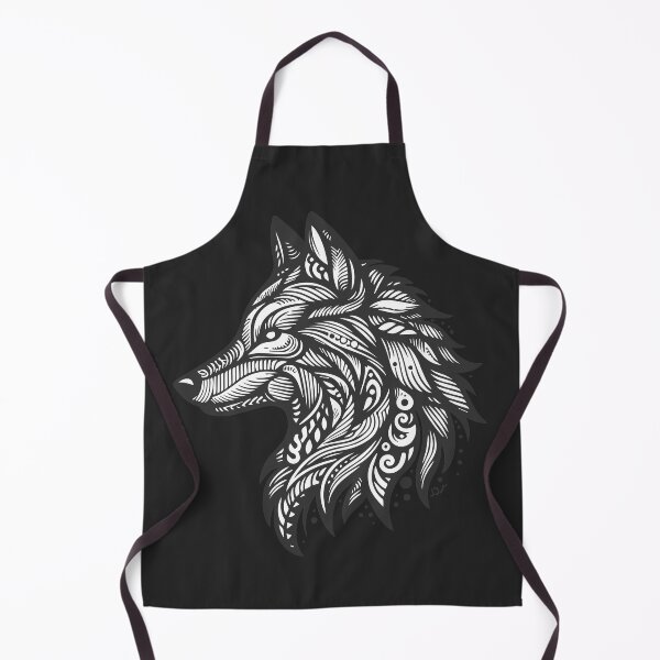 Item preview, Wolf head1_bw designed and sold by crea8designs.