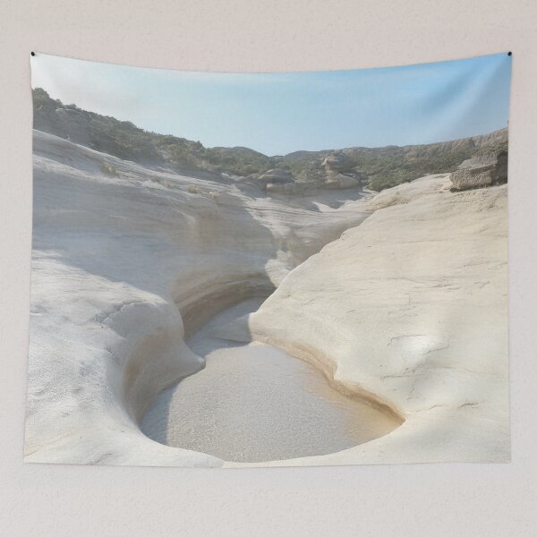 Item preview, Natural Rock Formation with Tranquil Water Pool – Desert Landscape designed and sold by ArtArchive-KK.