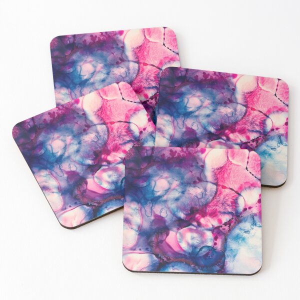 Item preview, Pink & Blue Ink patterns designed and sold by Nicola Morgan.