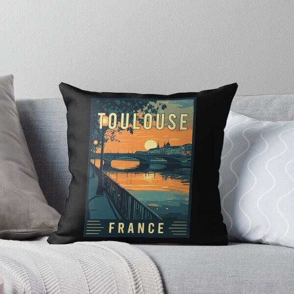 Item preview, Explore Stunning Toulouse in France - Travel Art designed and sold by turtlestart.