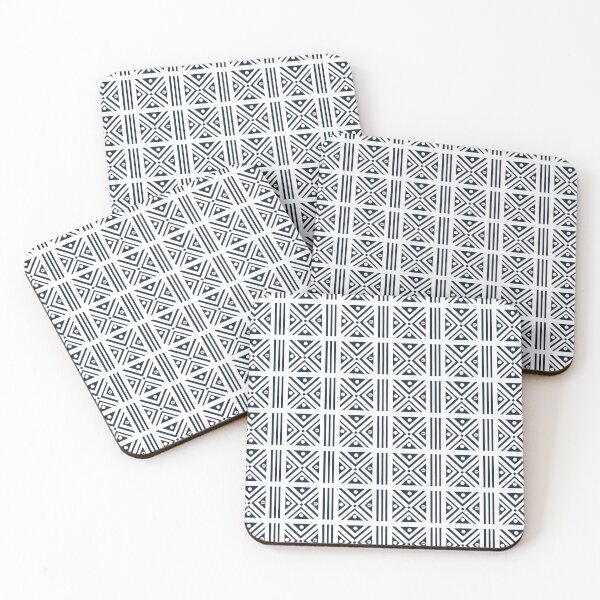 Item preview, Futuristic Diamond Grid Pattern designed and sold by Mama ink co..