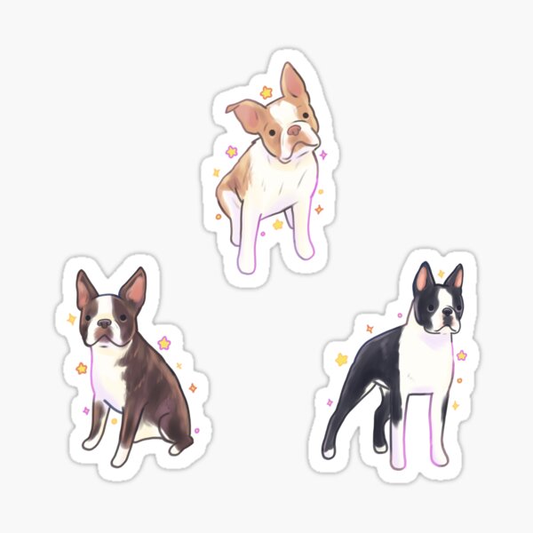 Item preview, Boston Terrier designed and sold by Mayarartsy.