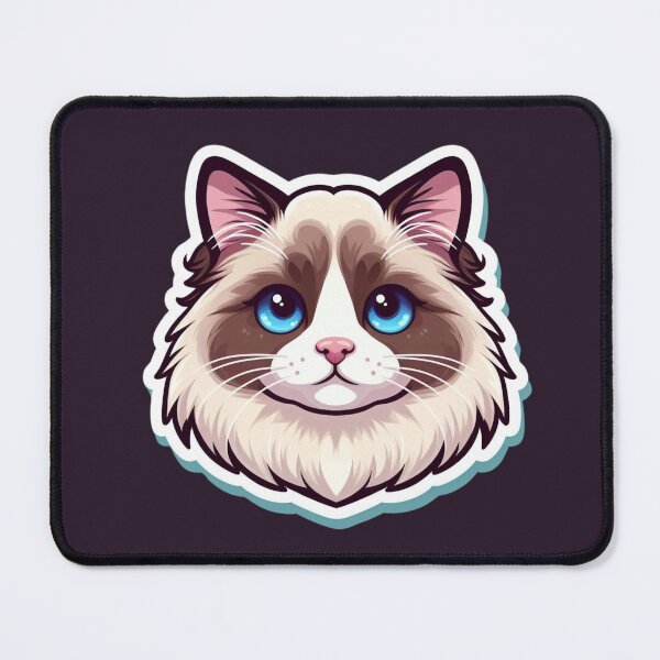 Item preview, Birman Cat Head designed and sold by ArtistEmbrace.