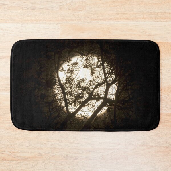 Item preview, Rising Strawberry Full Moon through the Trees designed and sold by Blue Pacific Fury.
