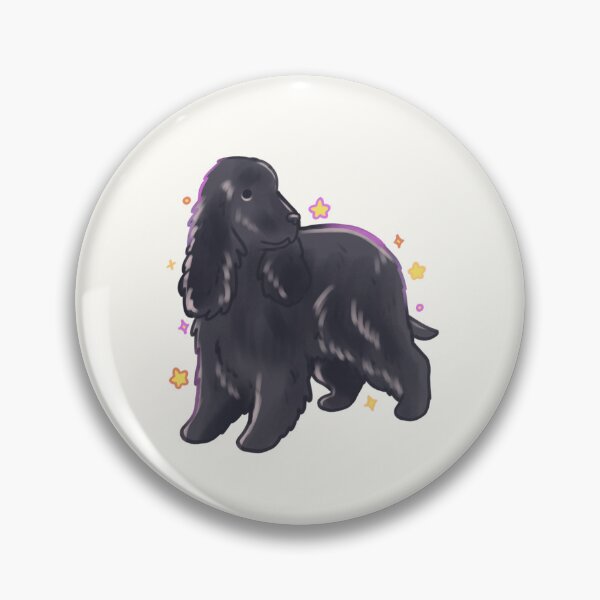 Item preview, Black Cocker Spaniel designed and sold by Mayarartsy.