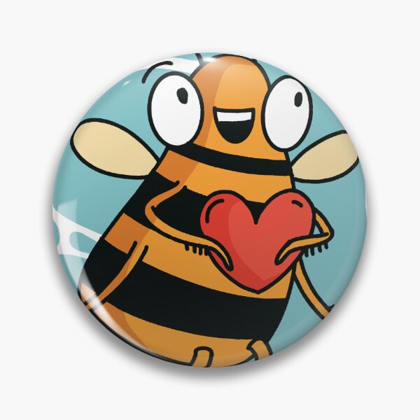Item preview, Adorable Bee Holding a Heart designed and sold by TurtleDojo.