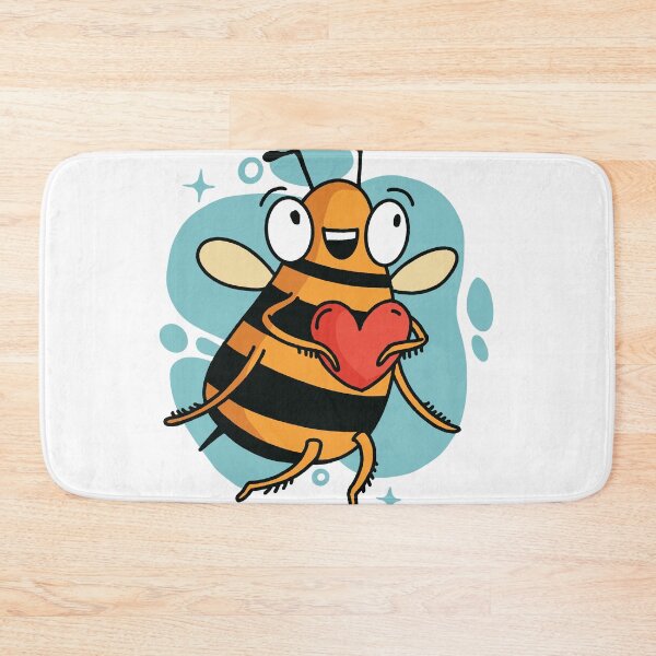 Item preview, Adorable Bee Holding a Heart designed and sold by TurtleDojo.