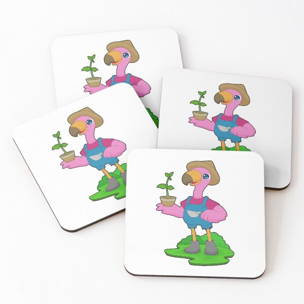 Item preview, Flamingo Farmer Plant designed and sold by Snabdesign84.