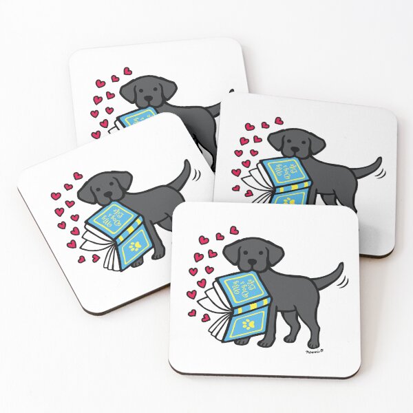 Item preview, Black Labrador Book Of Love designed and sold by HappyLabradors.