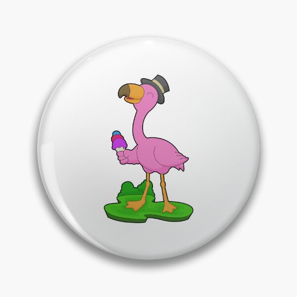Item preview, Flamingo Waffle ice cream designed and sold by Snabdesign84.