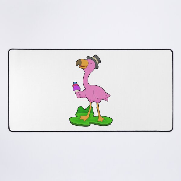 Item preview, Flamingo Ice cream cone designed and sold by Snabdesign84.