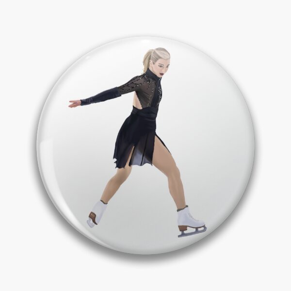 Item preview, Amber Glenn Sticker | Figure Skating Sticker designed and sold by fskatingprints.