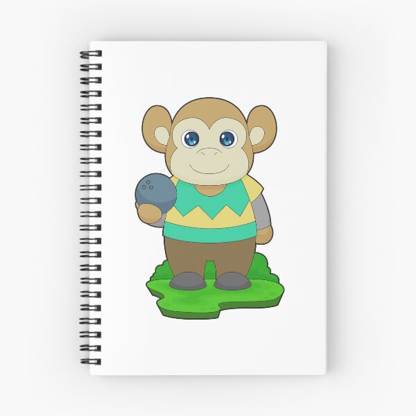 Item preview, Monkey Bowling Bowling ball designed and sold by Snabdesign84.