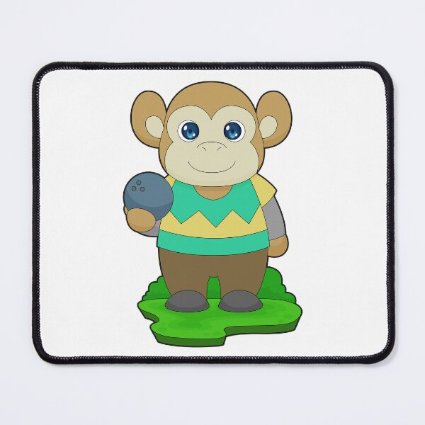 Item preview, Monkey Bowling Bowling ball designed and sold by Snabdesign84.