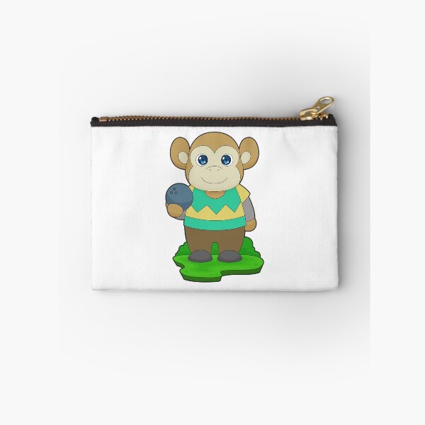 Item preview, Monkey Bowling Bowling ball designed and sold by Snabdesign84.